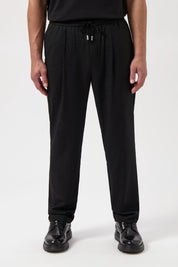 XI TROUSERS-JET BLACK