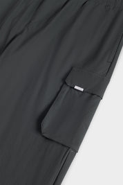 TECH CUFFED CARGO PANTS - VOLCANIC GREY