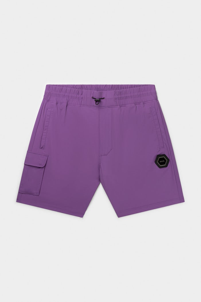 日本限定 / HEXLINE REGULAR FIT CARGO SHORTS Amethyst Orchid