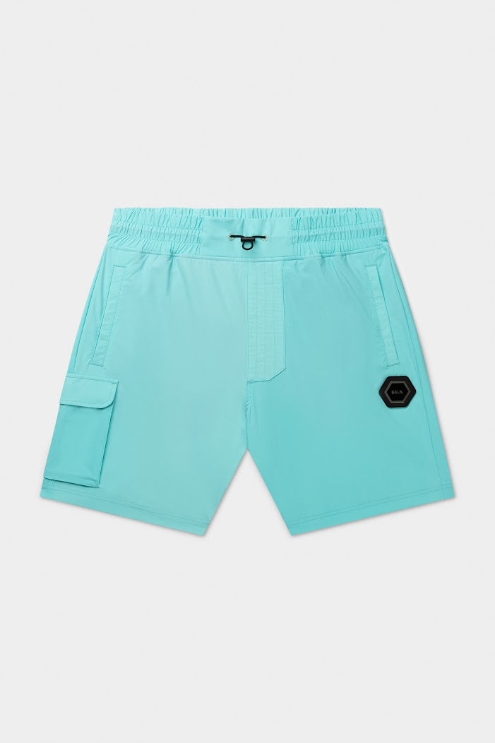 日本限定 / HEXLINE REGULAR FIT CARGO SHORTS Tiffany Blue