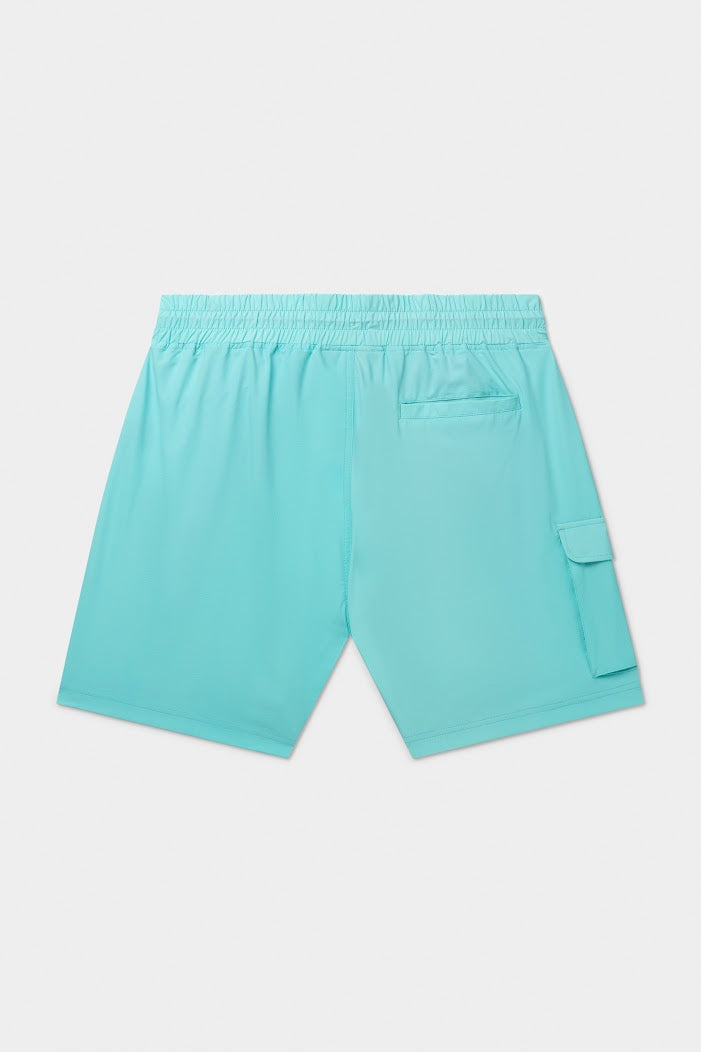 日本限定 / HEXLINE REGULAR FIT CARGO SHORTS Tiffany Blue