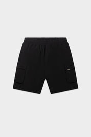 TECH CARGO SHORTS-JET BLACK