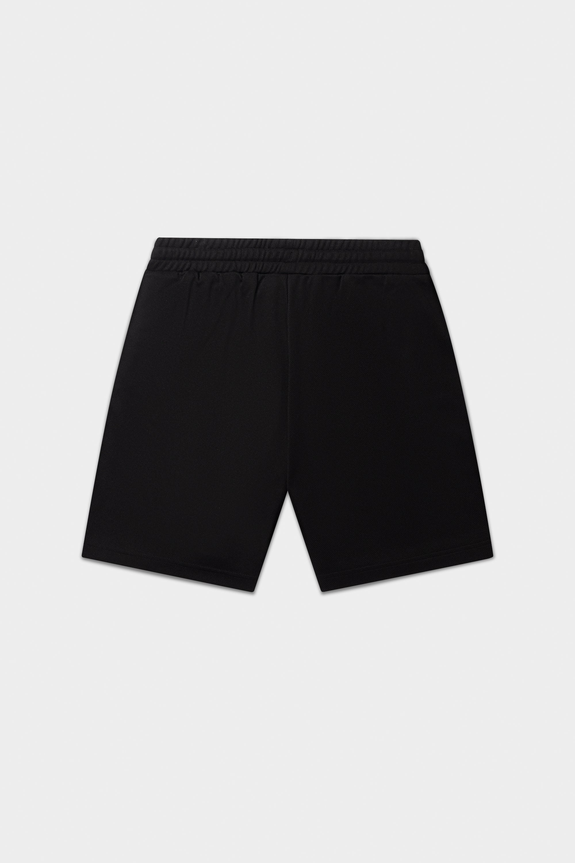 TAPE SHORTS-JET BLACK