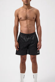 MONOGRAM SHORTS-JET BLACK