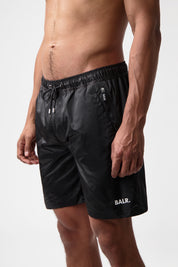 MONOGRAM SHORTS-JET BLACK