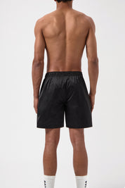 MONOGRAM SHORTS-JET BLACK