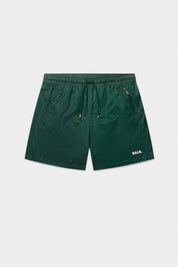 MONOGRAM SHORTS-BOTANICAL GREEN