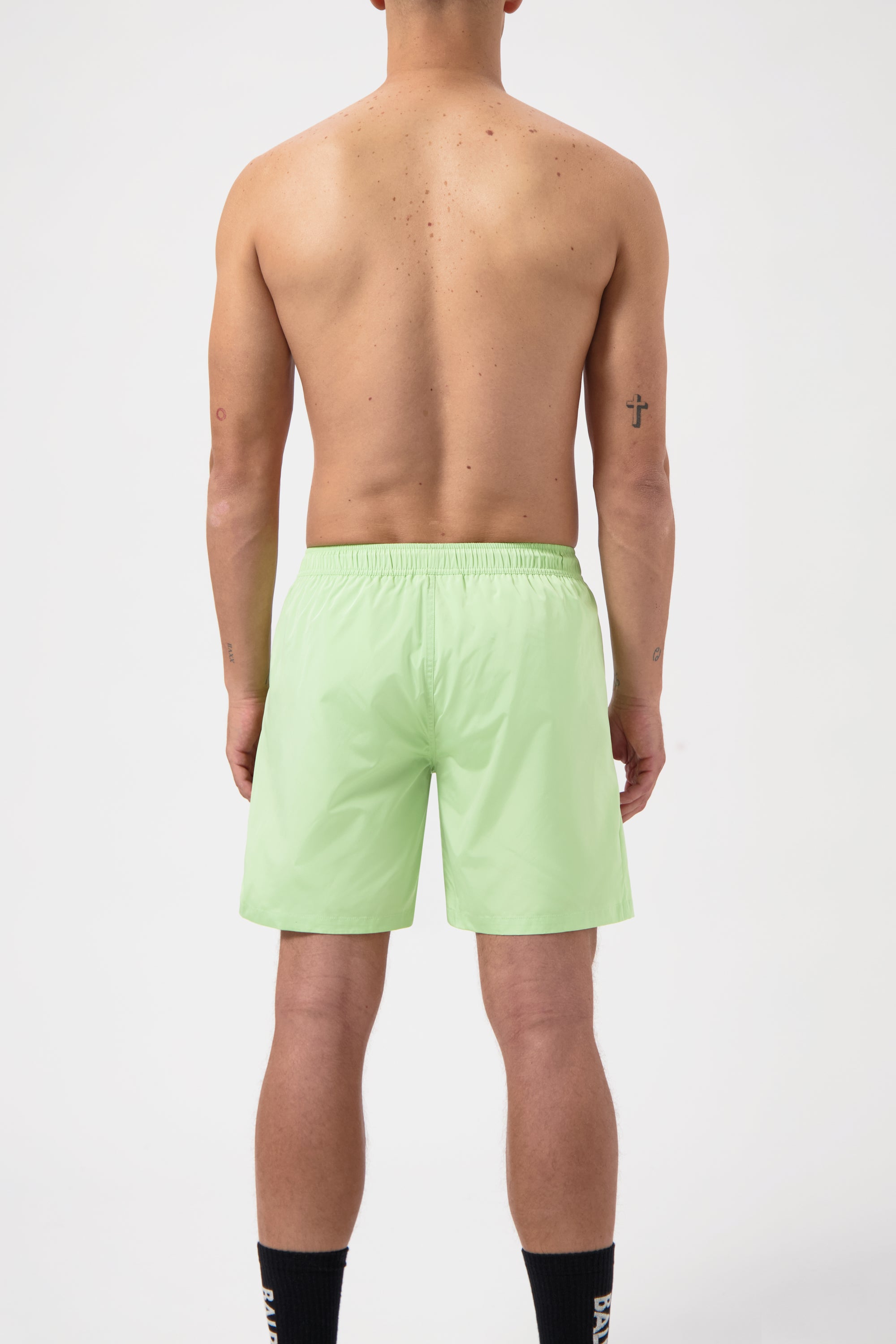 LOGO OUTDOOR SHORTS-REED GREEN