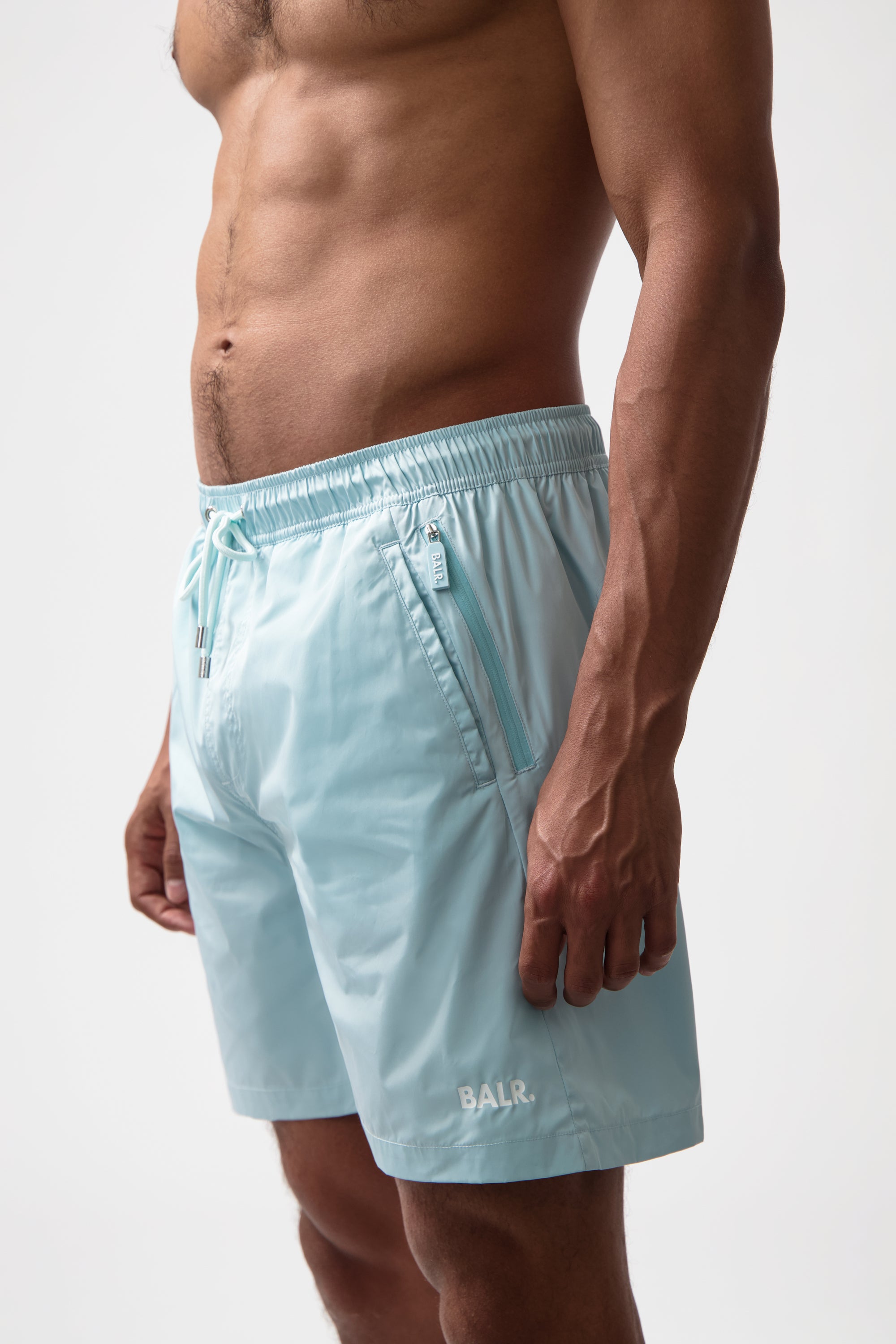 LOGO OUTDOOR SHORTS-BREEZE BLUE