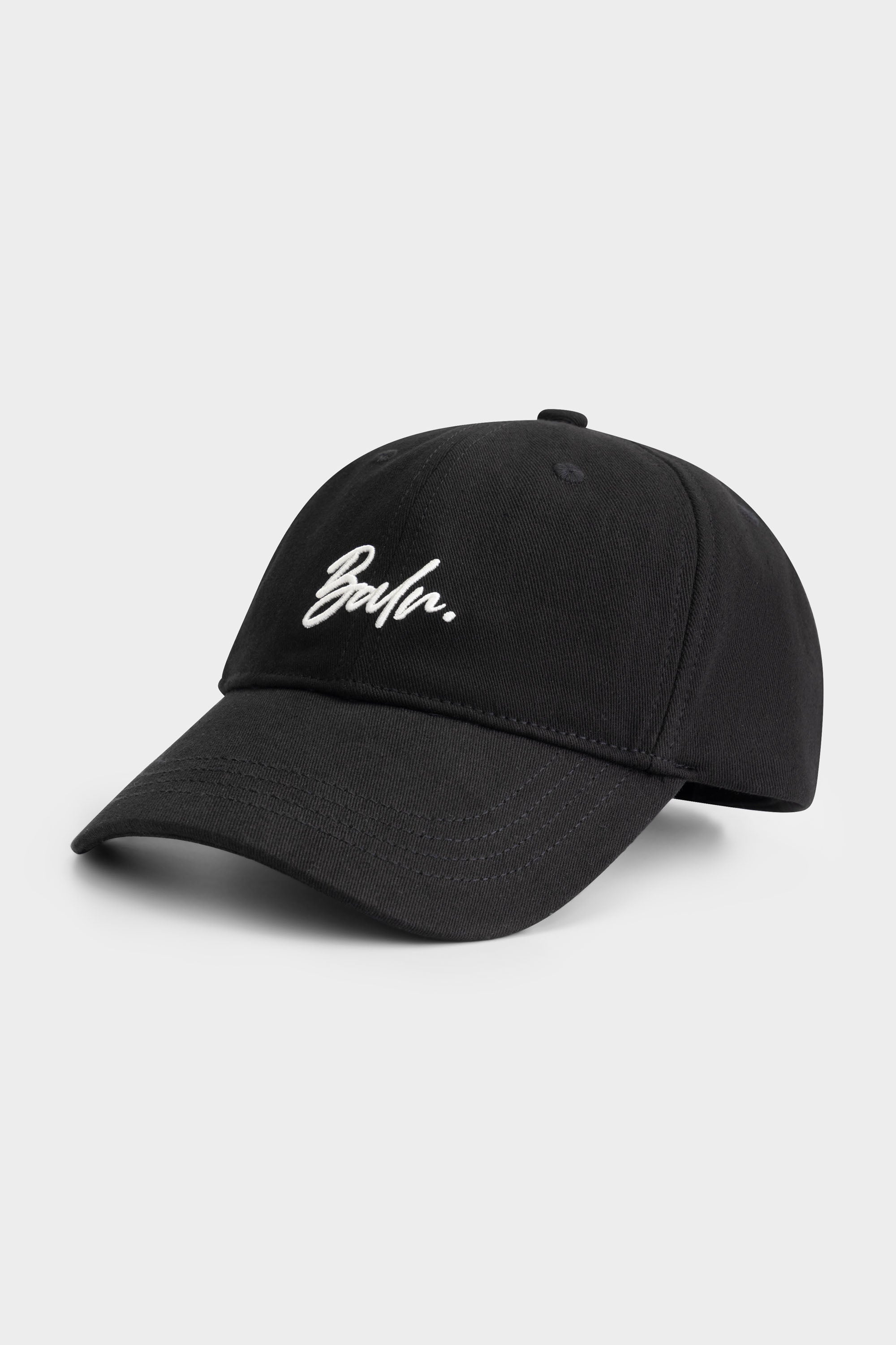 IDENTITY SCRIPT DAD CAP - JET BLACK