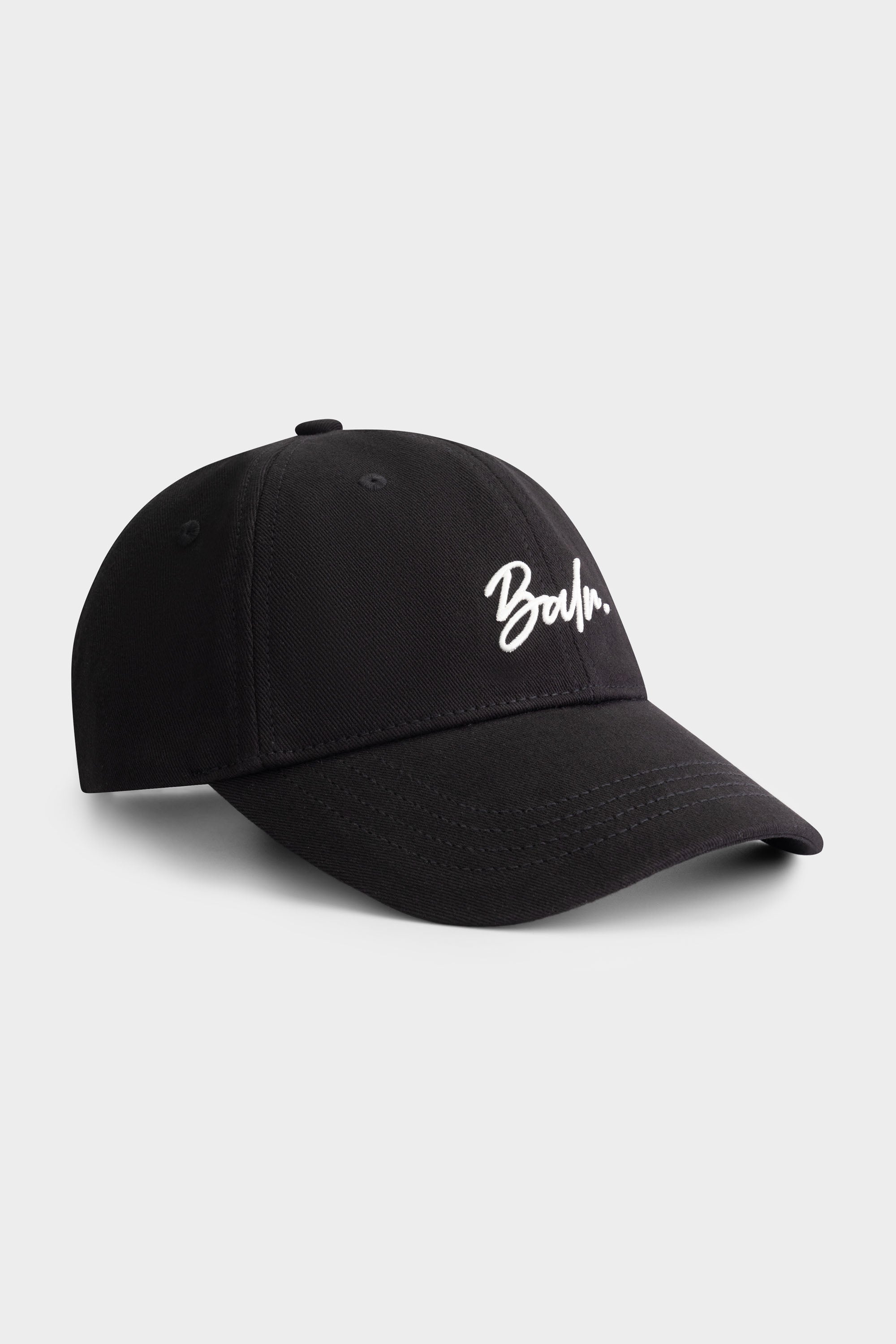 IDENTITY SCRIPT DAD CAP - JET BLACK
