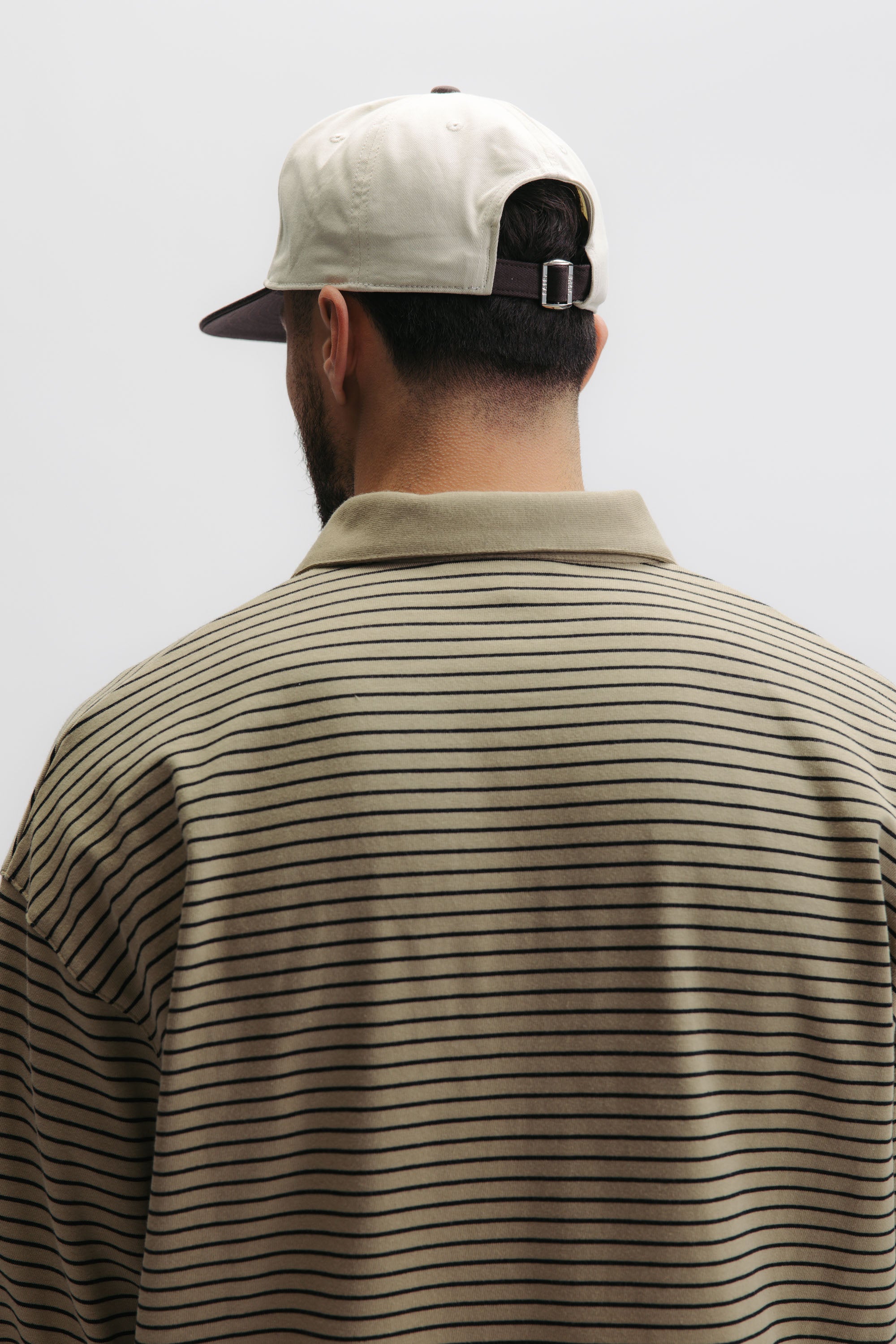 IDENTITY SCRIPT BASEBALL CAP - DEEP BROWN