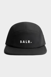 LOGO 5-PANEL CAP-JET BLACK