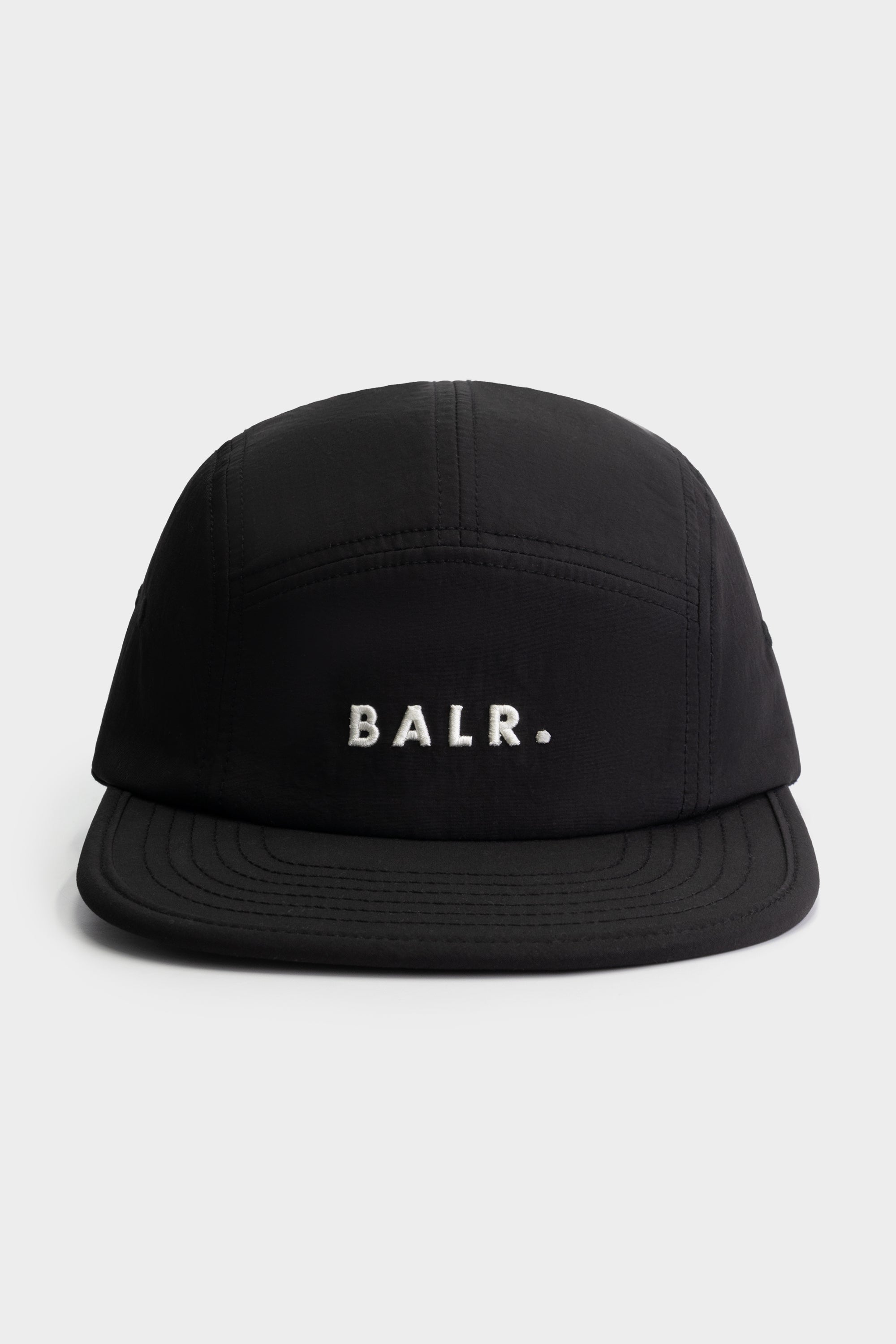 LOGO 5-PANEL CAP-JET BLACK