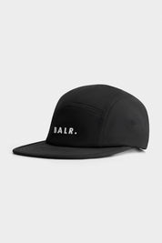 LOGO 5-PANEL CAP-JET BLACK