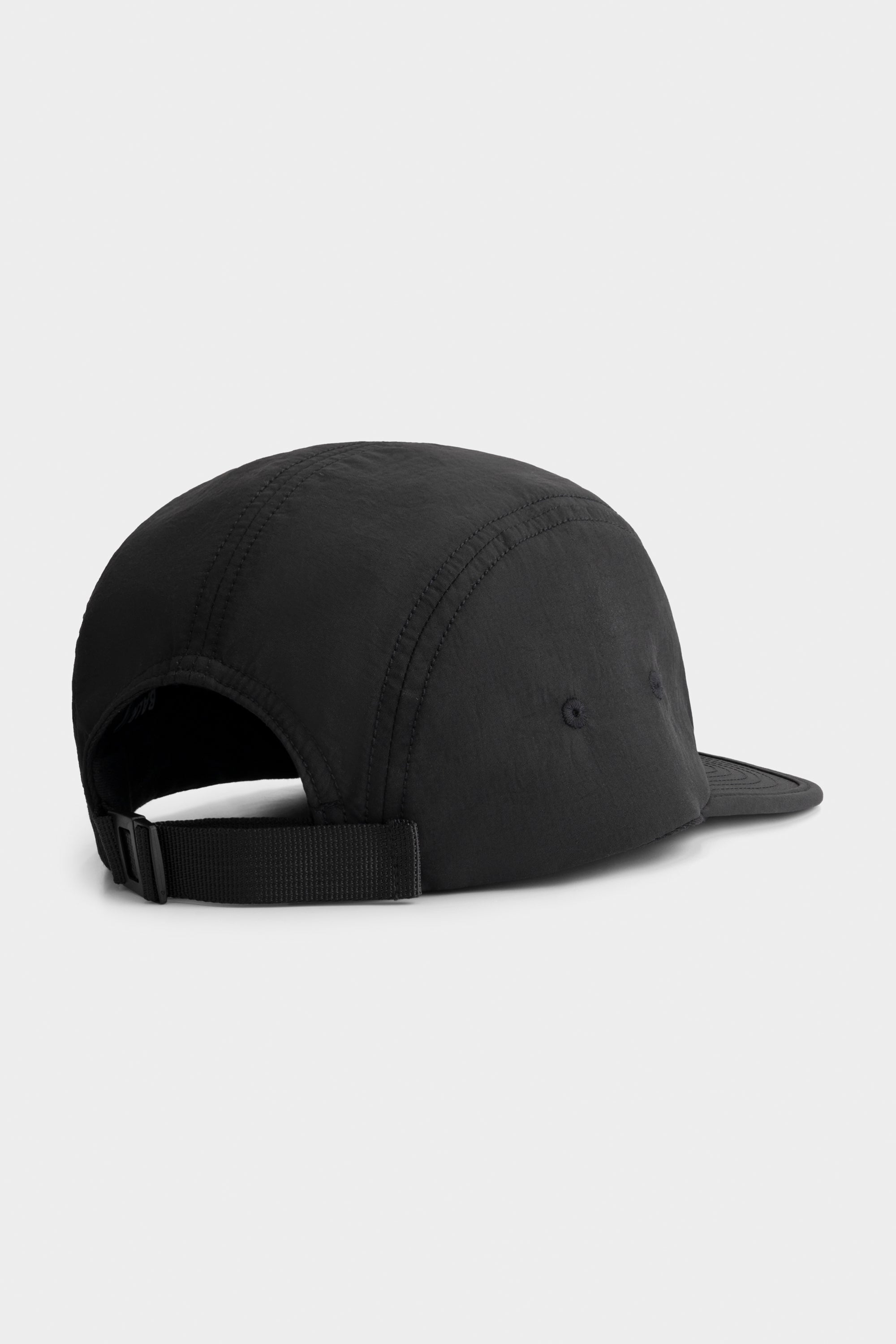 LOGO 5-PANEL CAP-JET BLACK