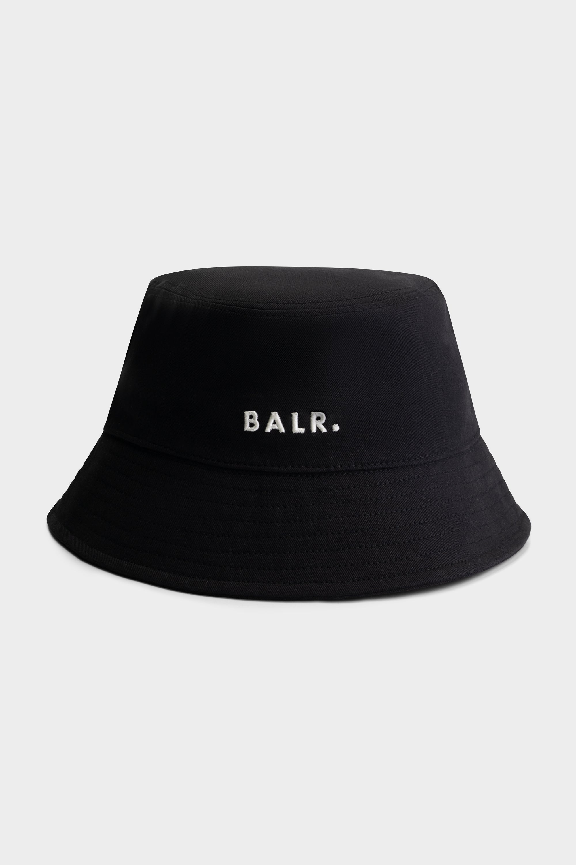 LOGO BUCKET HAT-JET BLACK