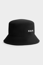 LOGO BUCKET HAT-JET BLACK