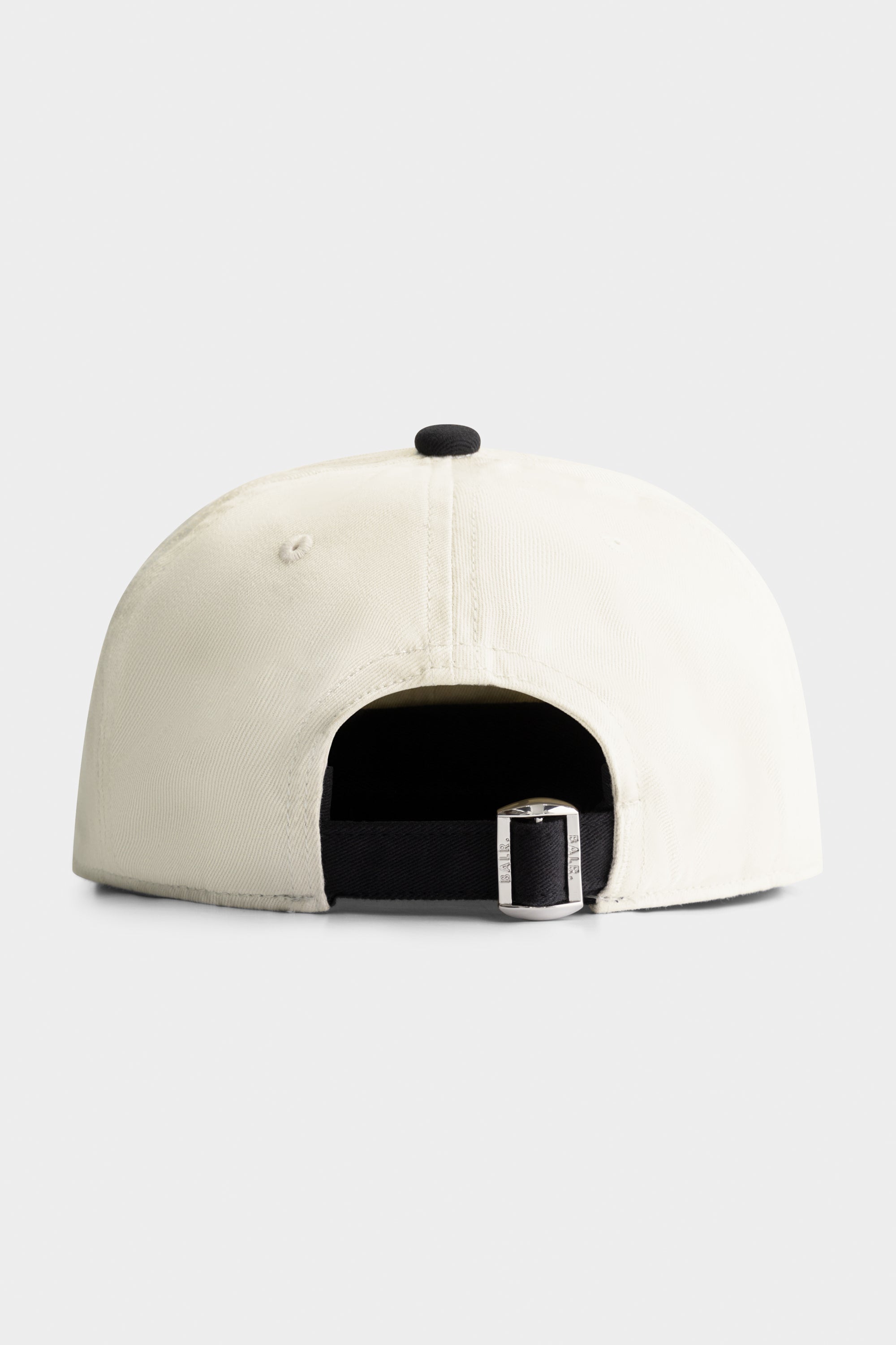 IDENTITY BASEBALL CAP-LIGHT BEIGE/JET BLACK