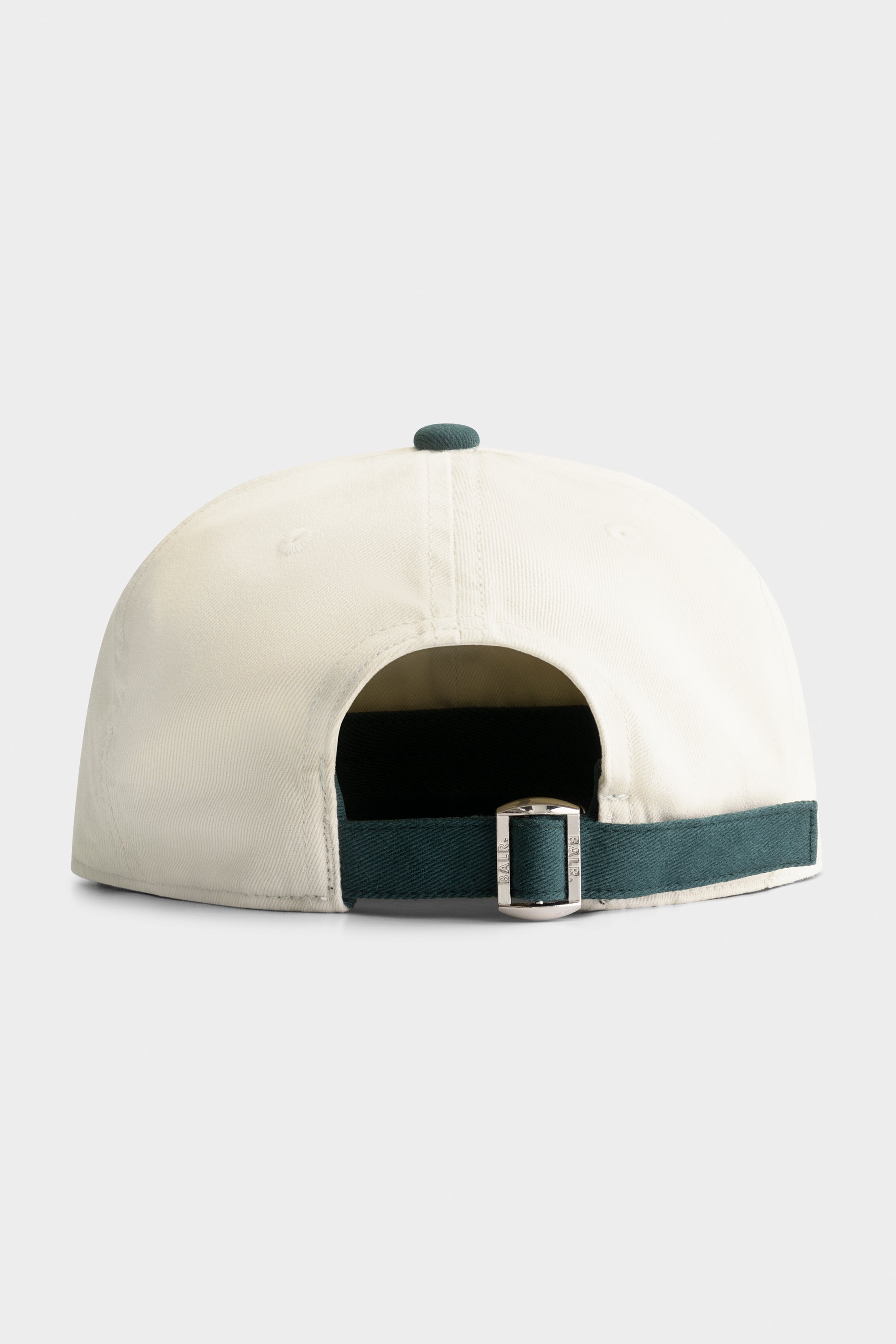 IDENTITY BASEBALL CAP-LIGHT BEIGE/BOTANICAL GREEN