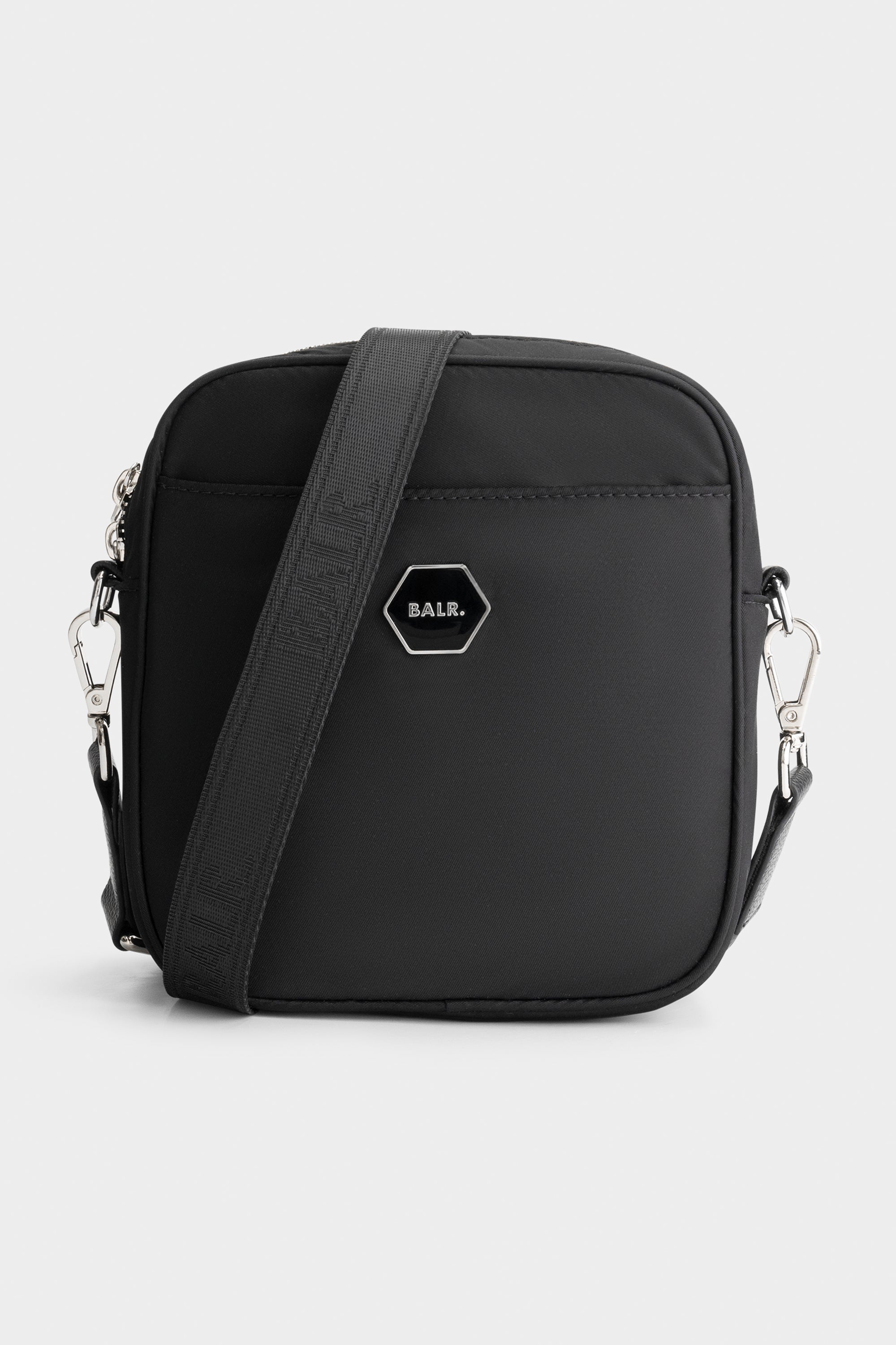 BALR. CLASSIC MESSENGER BAG-JET BLACK