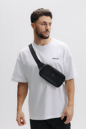 NYLON CLASSIC WAISTBAG - JET BLACK