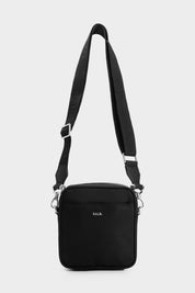 NYLON CLASSIC CROSSBODY BAG - JET BLACK