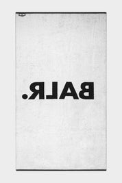 BRAND COTTON TOWEL - Jet Black