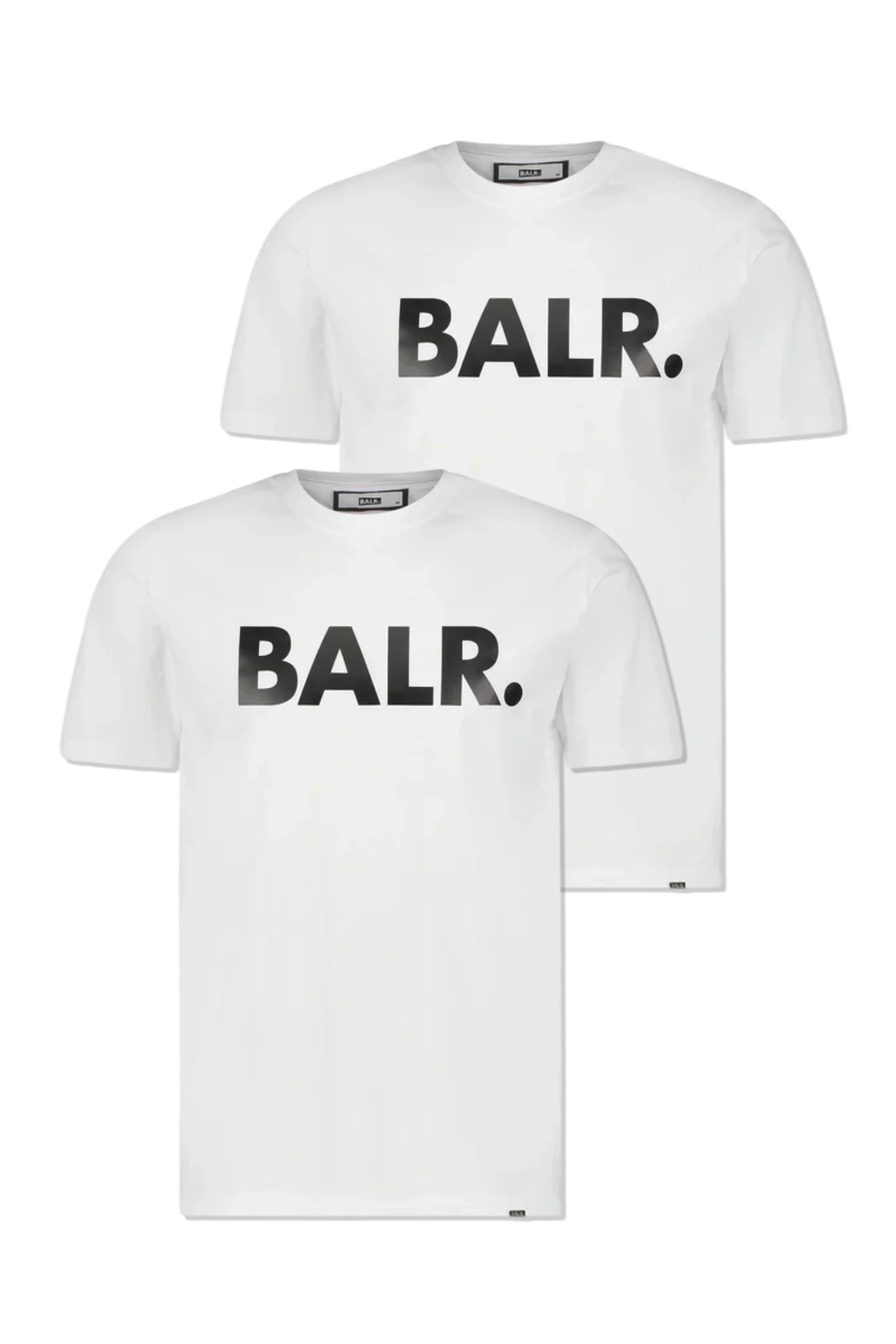 2SET BRAND T-SHIRT-WHITE/WHITE