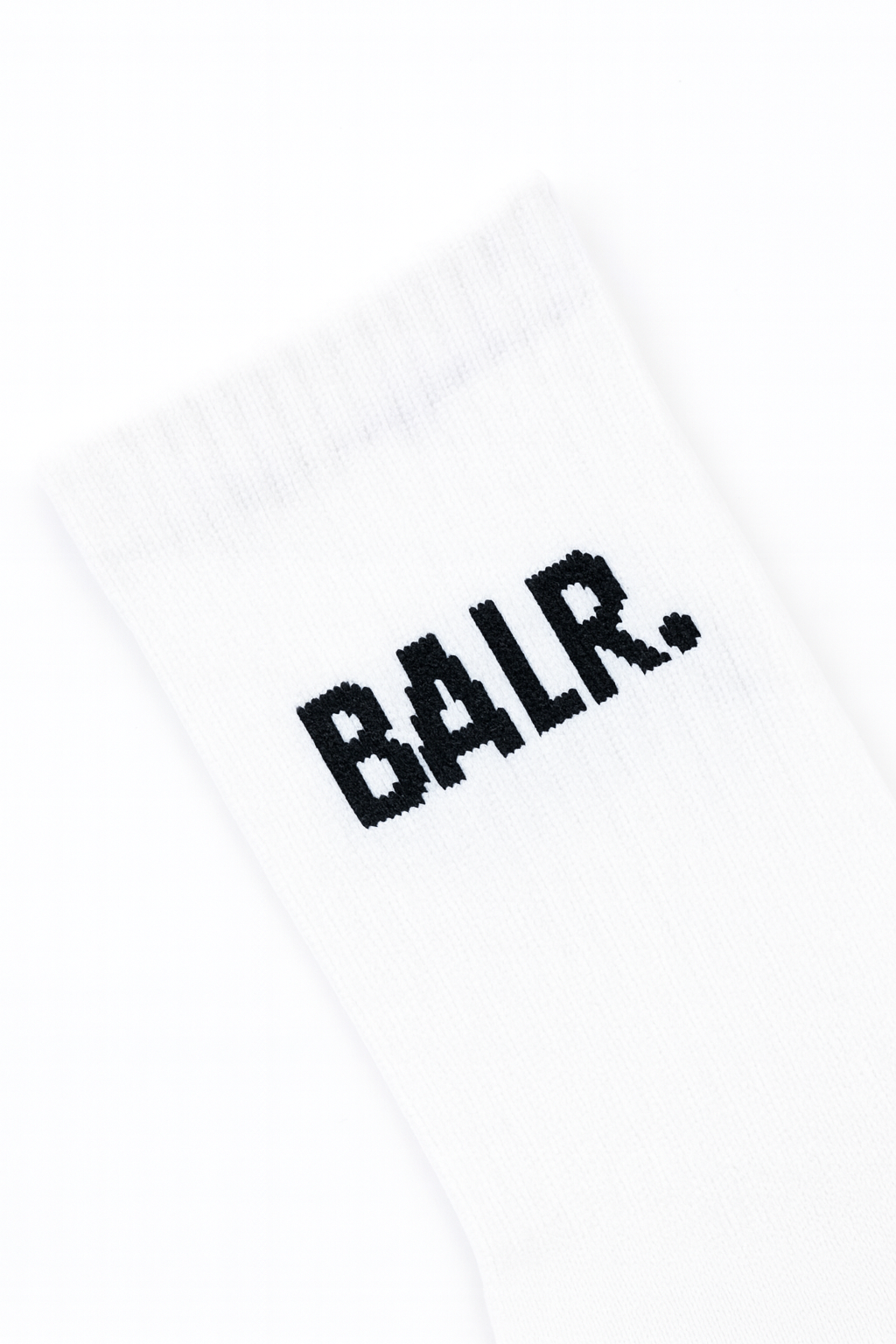 LOGO SHORT SOX-WHITE