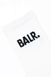 LOGO SHORT SOX-WHITE