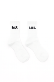 LOGO SHORT SOX-WHITE