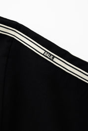TAPE BOX T-SHIRT - JET BLACK