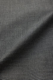 TAPE TRACK JACKET - BLACK HOUNDSTOOTH