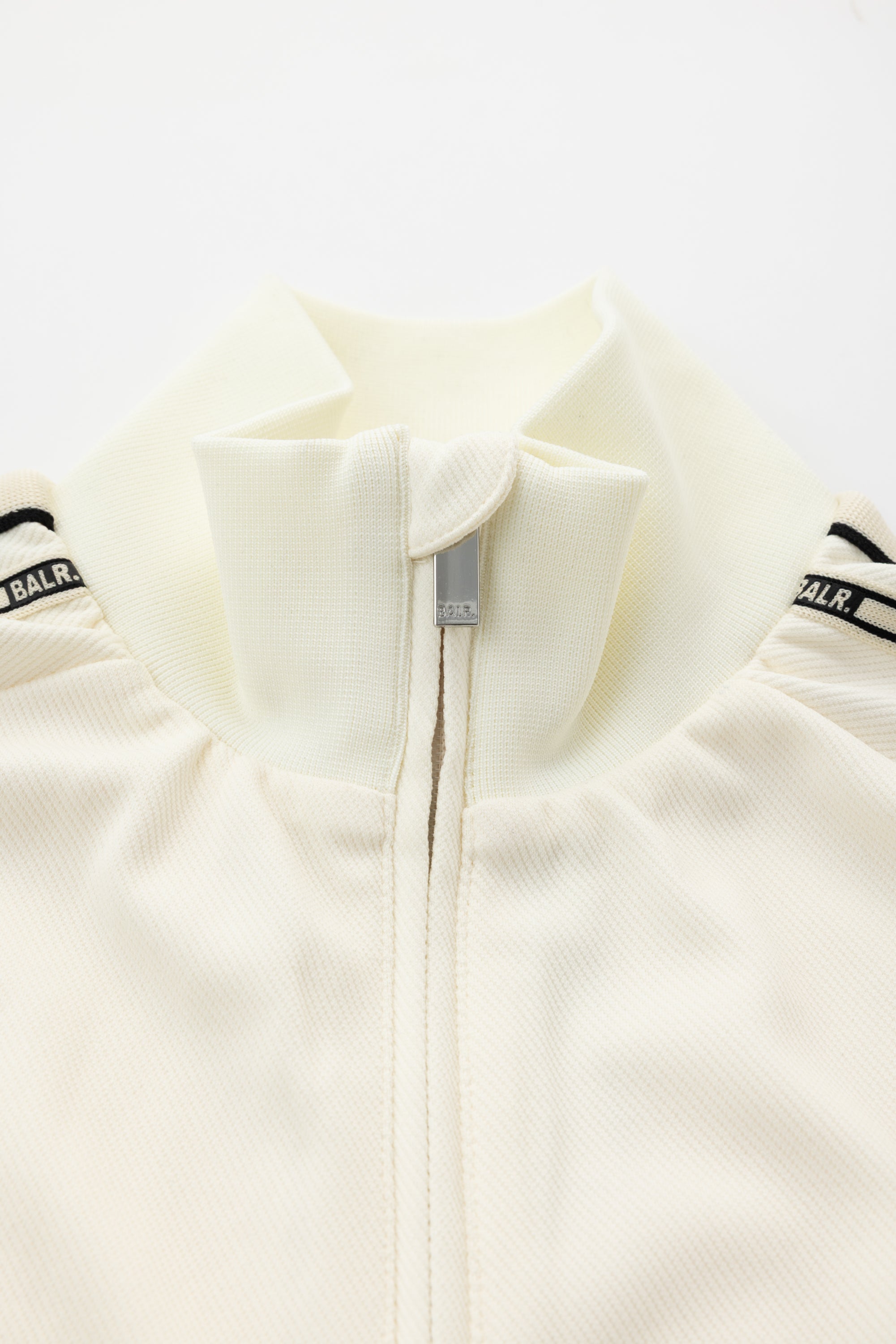 TAPE TRACK JACKET - WHITE SWAN