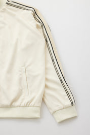 TAPE TRACK JACKET - WHITE SWAN