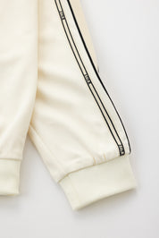 TAPE TRACK JACKET - WHITE SWAN