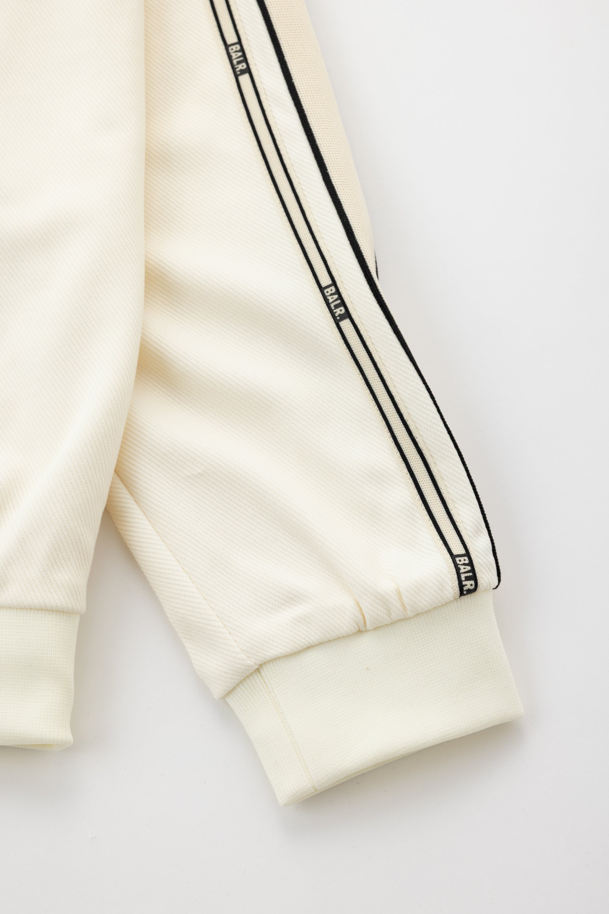 TAPE TRACK JACKET - WHITE SWAN