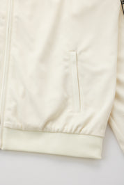 TAPE TRACK JACKET - WHITE SWAN