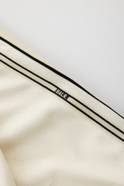 TAPE TRACK JACKET - WHITE SWAN