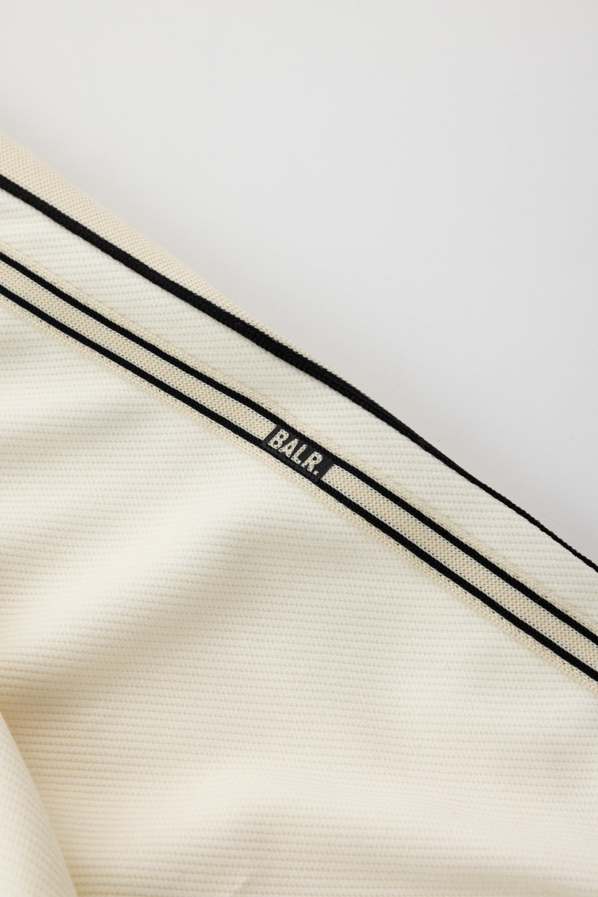TAPE TRACK JACKET - WHITE SWAN