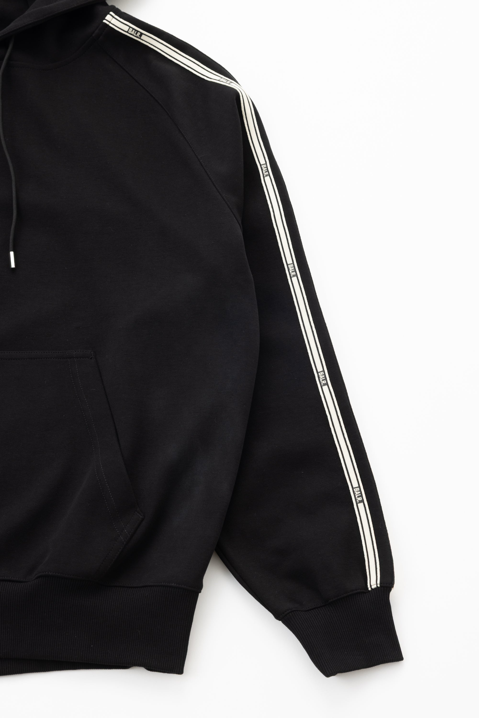 トップス TAPE HOODIE - JET BLACK TAPE HOODIE - JET BLACK – BALR.