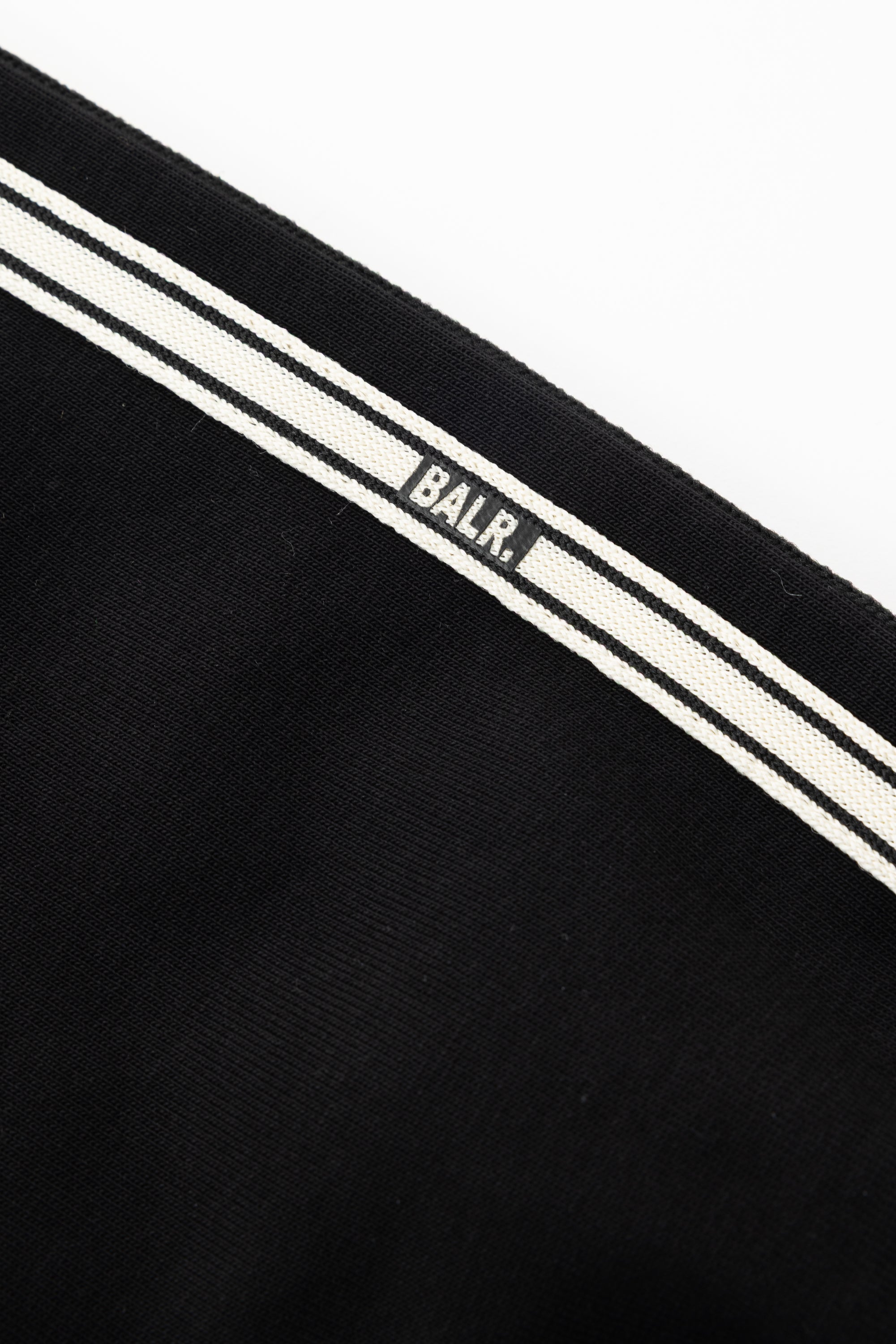 TAPE HOODIE - JET BLACK