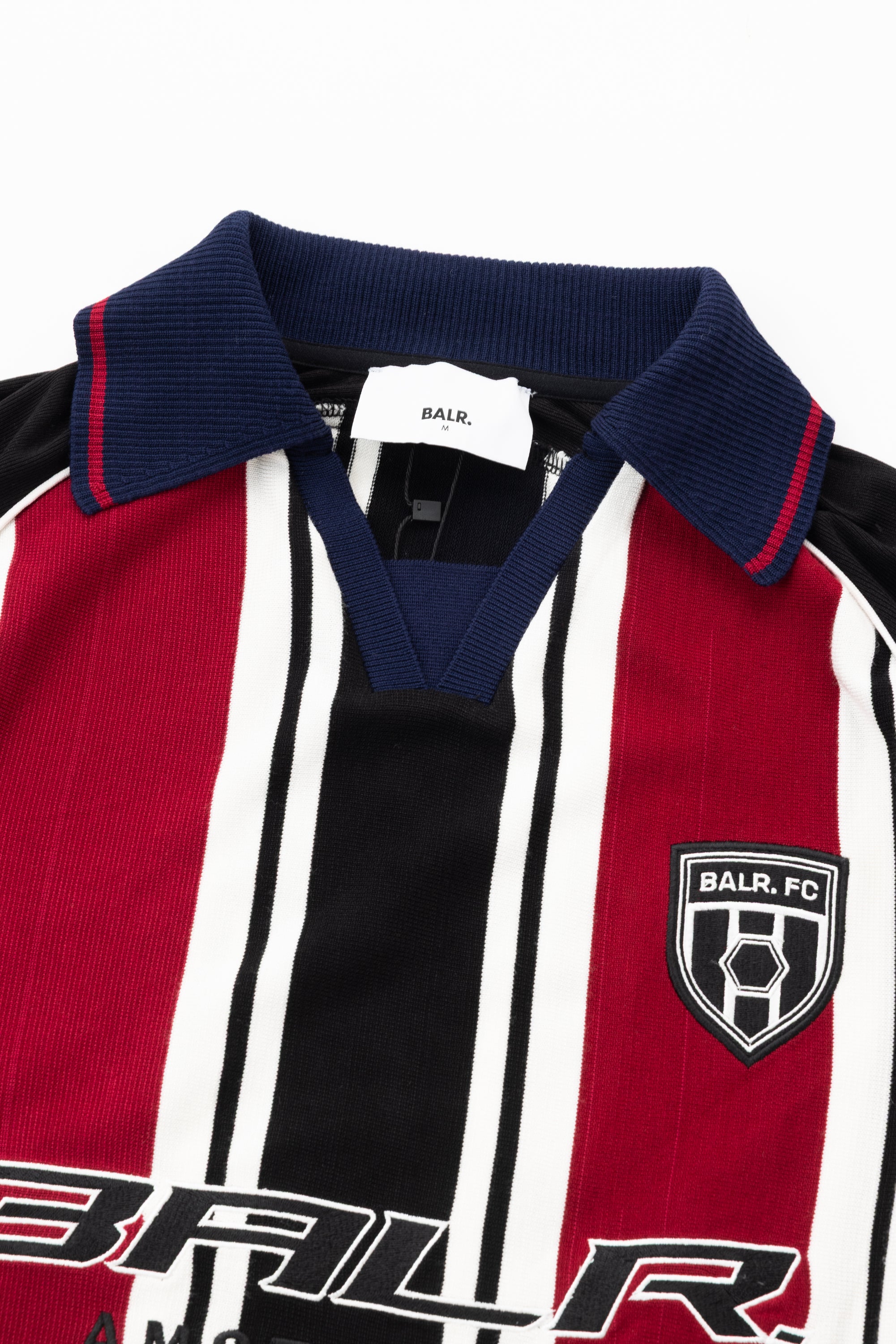 GOTL KNITTED REGULAR L/S JERSEY - SALSA RED / JET BLACK