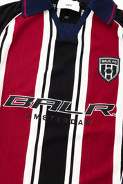 GOTL KNITTED REGULAR L/S JERSEY - SALSA RED / JET BLACK