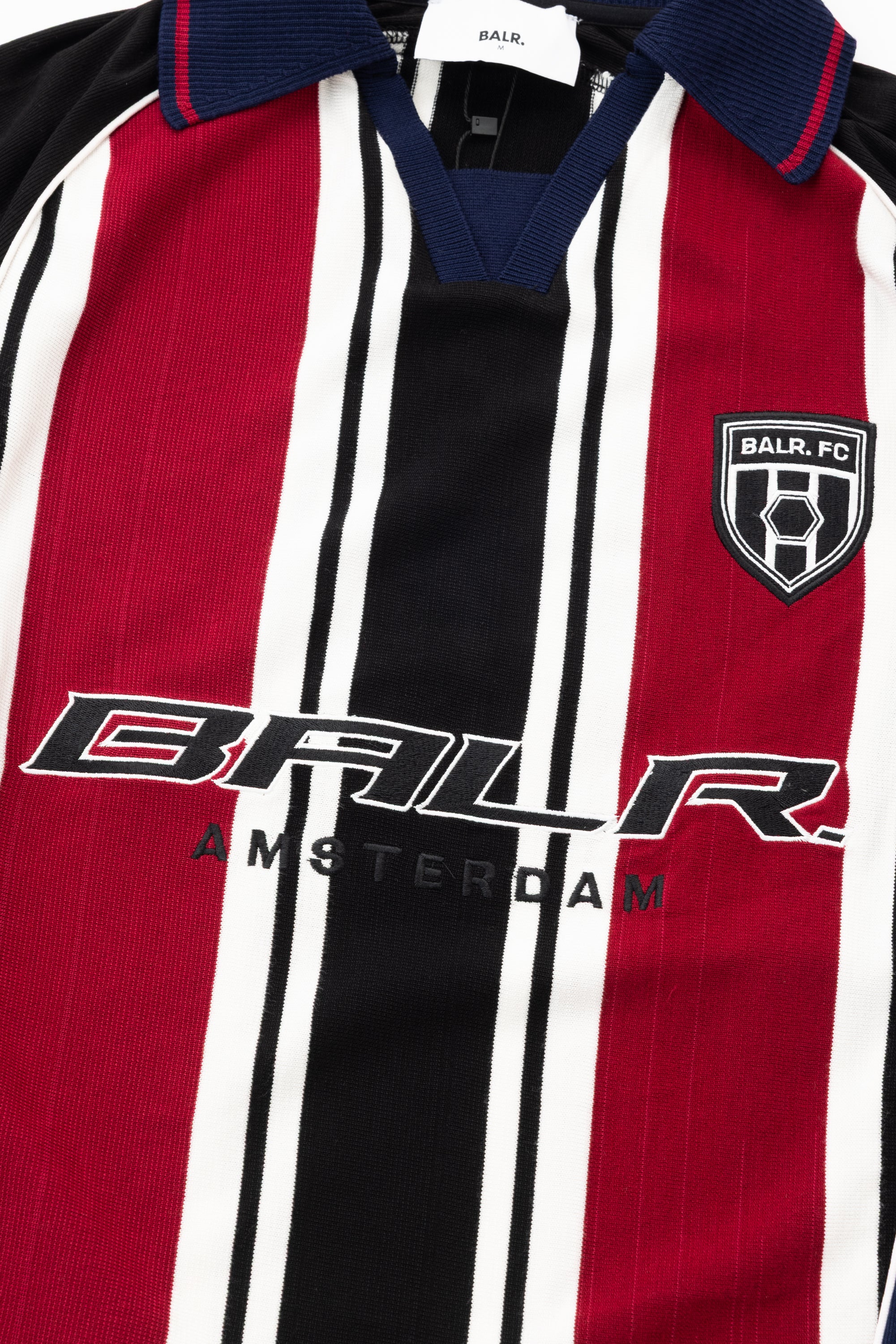 GOTL KNITTED REGULAR L/S JERSEY - SALSA RED / JET BLACK
