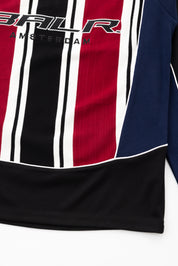 GOTL KNITTED REGULAR L/S JERSEY - SALSA RED / JET BLACK