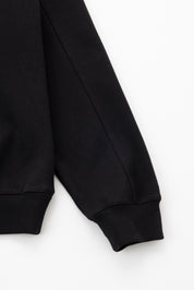 Q SERIES CREWNECK - JET BLACK