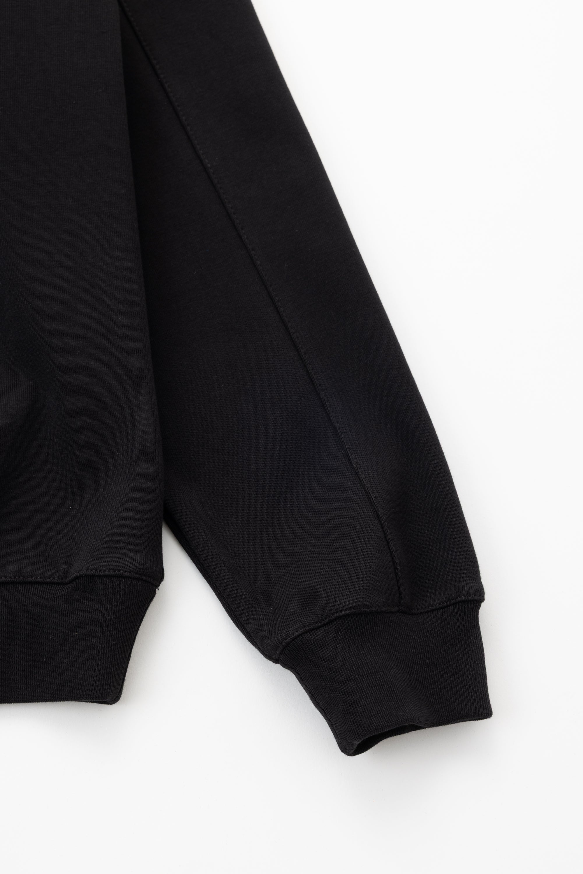 Q SERIES CREWNECK - JET BLACK