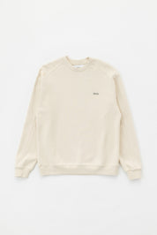 Q SERIES CREWNECK - WHITE SWAN
